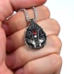 Elden Ring Blessed Dew Talisman Necklace - 950 Silver